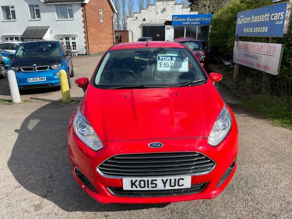 Ford Fiesta 1.25 Zetec Euro 6 KO15YUC Red #6