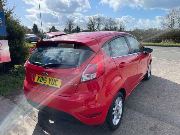 Ford Fiesta 1.25 Zetec Euro 6 KO15YUC Red #3