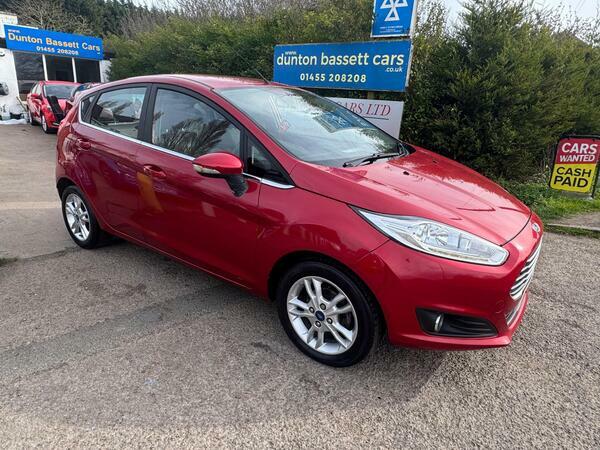 Ford Fiesta 1.25 Zetec Euro 6 FJ66RYY Red #5