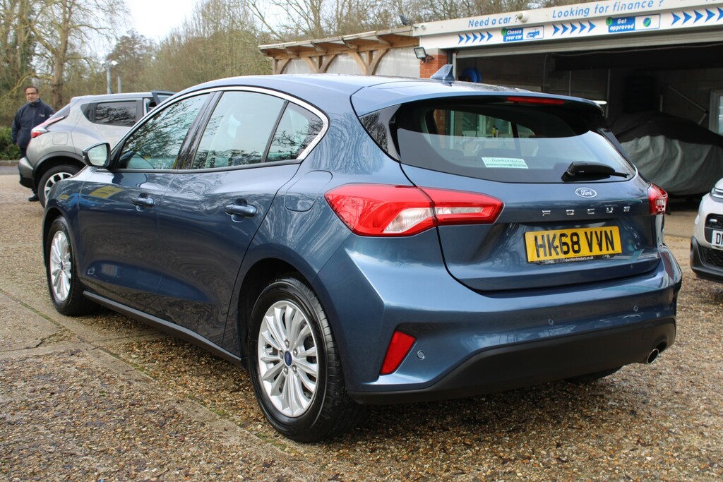 Ford Focus Hatchback 1.5 Ecoblue Titanium 201868 HK68VVN Blue #6