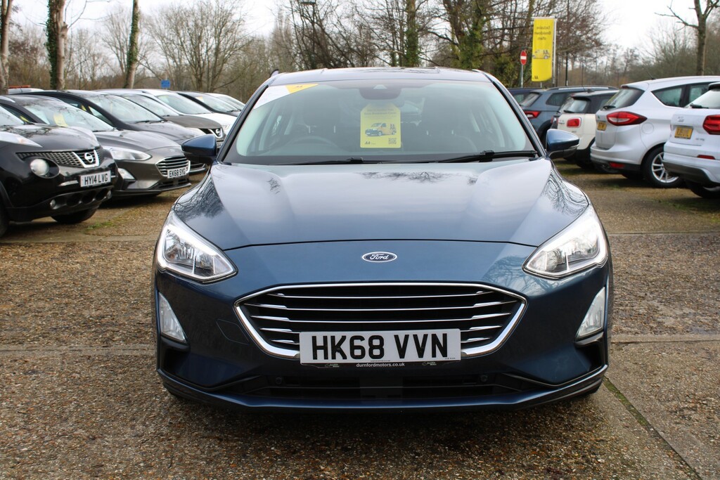 Ford Focus Hatchback 1.5 Ecoblue Titanium 201868 HK68VVN Blue #2