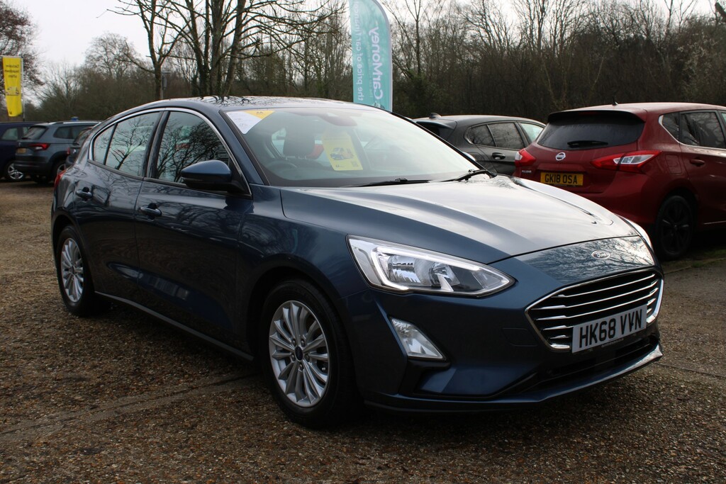 Ford Focus Hatchback 1.5 Ecoblue Titanium 201868 HK68VVN Blue #3