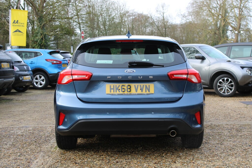 Ford Focus Hatchback 1.5 Ecoblue Titanium 201868 HK68VVN Blue #5