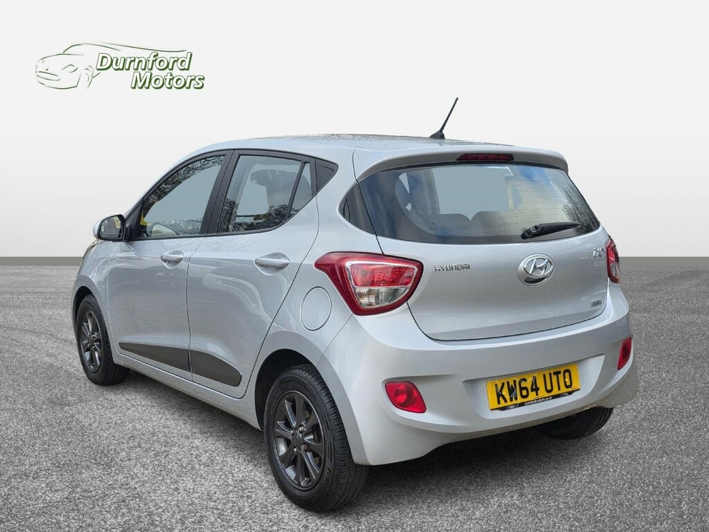 Hyundai I10 Hatchback 1.2 Premium 201564 KW64UTO Silver #6
