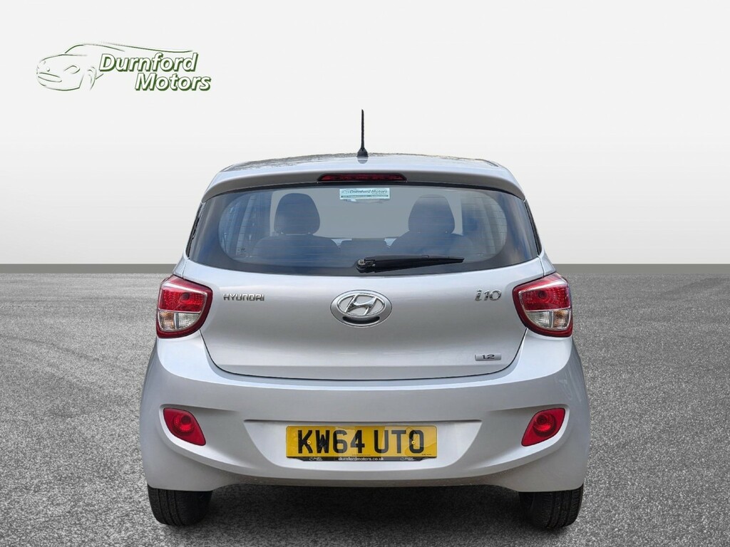 Hyundai I10 Hatchback 1.2 Premium 201564 KW64UTO Silver #5