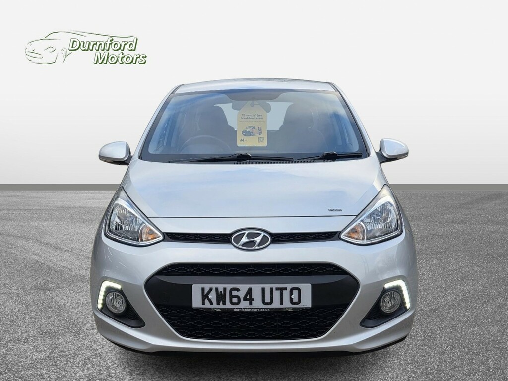 Hyundai I10 Hatchback 1.2 Premium 201564 KW64UTO Silver #2