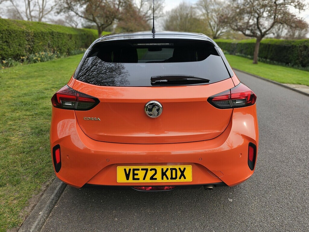Vauxhall Corsa Turbo Gs Line U3326 Ulez VE72KDX Orange #4