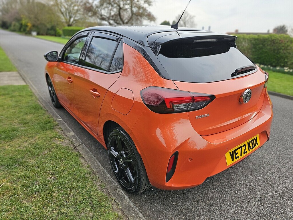 Vauxhall Corsa Turbo Gs Line U3326 Ulez VE72KDX Orange #6