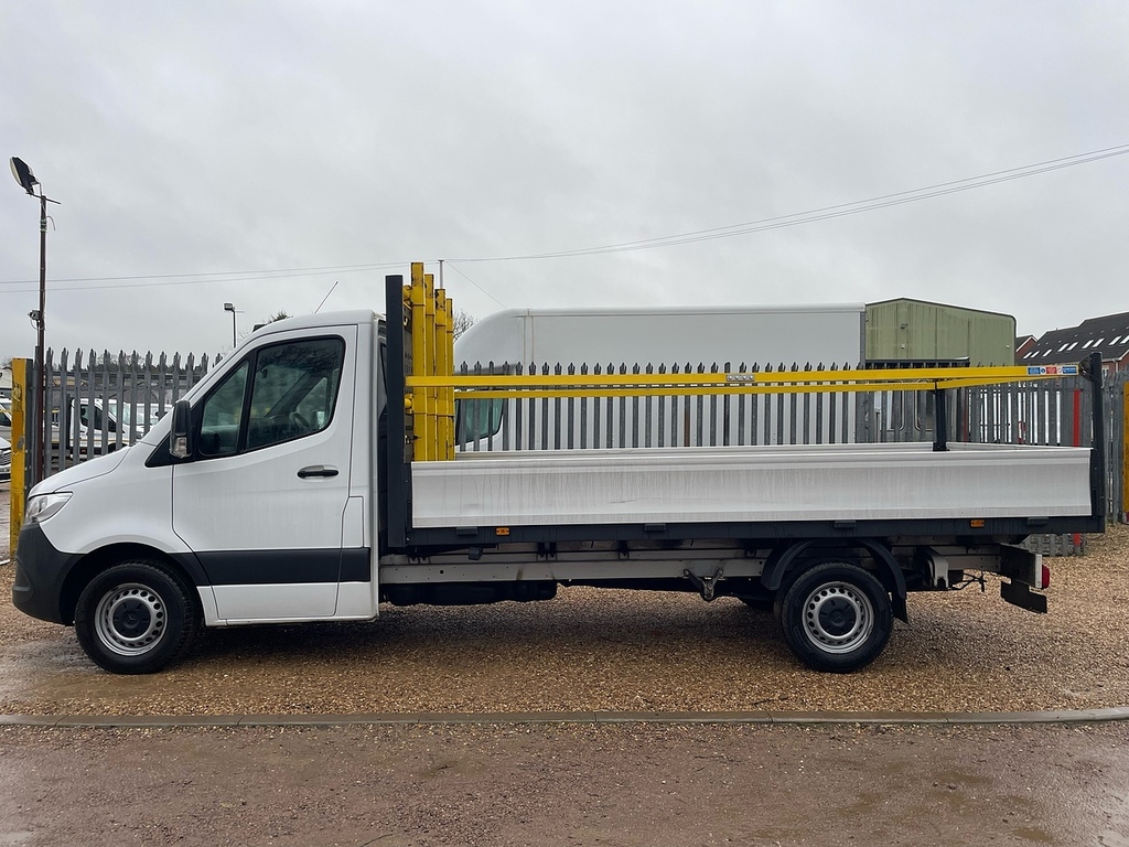 Mercedes-Benz Sprinter 315 2.0 Cdi Progressive L3 Lwb 14Ft Dropside - Whi MJ22UHA White #6