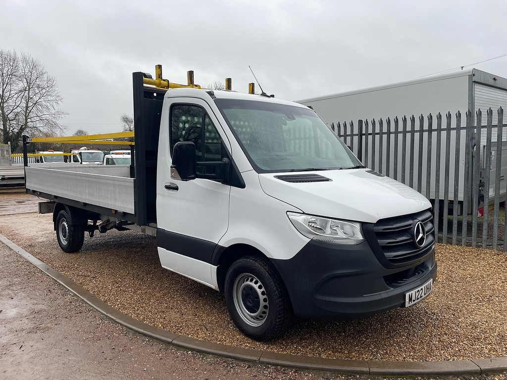 Mercedes-Benz Sprinter 315 2.0 Cdi Progressive L3 Lwb 14Ft Dropside - Whi White