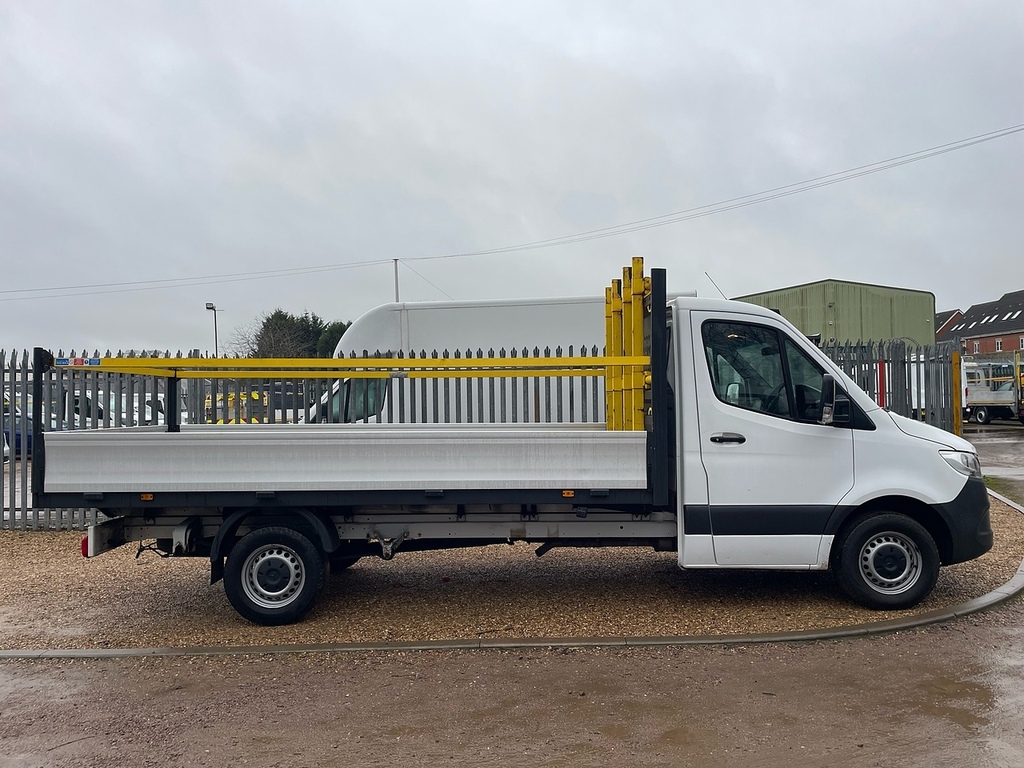 Mercedes-Benz Sprinter 315 2.0 Cdi Progressive L3 Lwb 14Ft Dropside - Whi MJ22UHA White #5