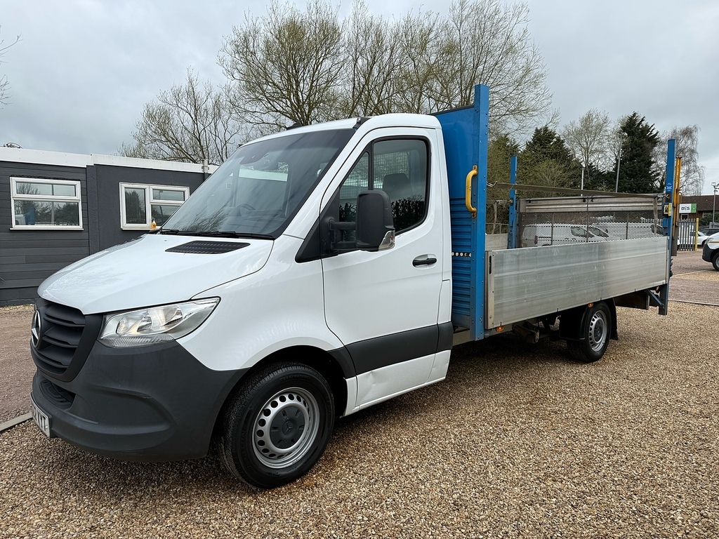Mercedes-Benz Sprinter 314 2.1 Cdi Progressive L3dropside Tail Lift - Wh White #2