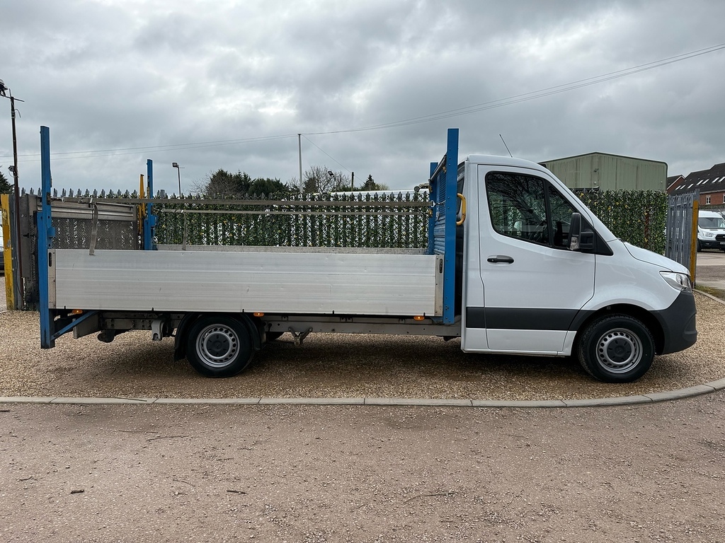 Mercedes-Benz Sprinter 314 2.1 Cdi Progressive L3dropside Tail Lift - Wh White #5