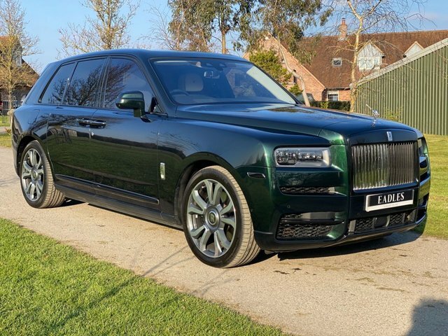 Rolls-Royce Cullinan Estate HK69LWT Green