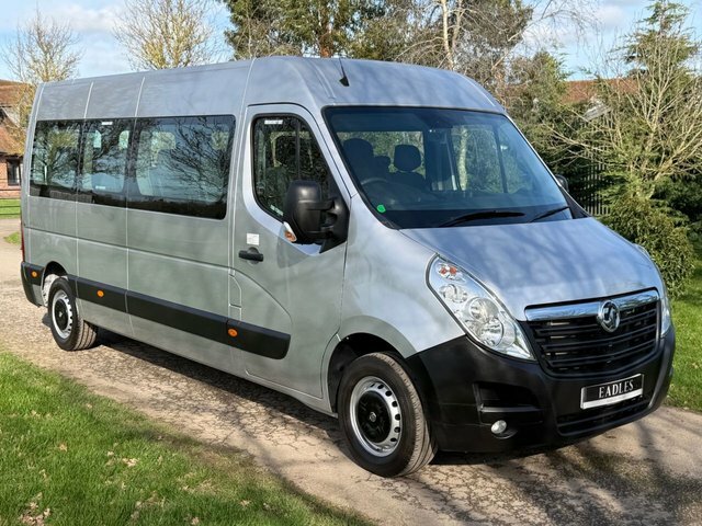 Vauxhall Movano Minibus Silver