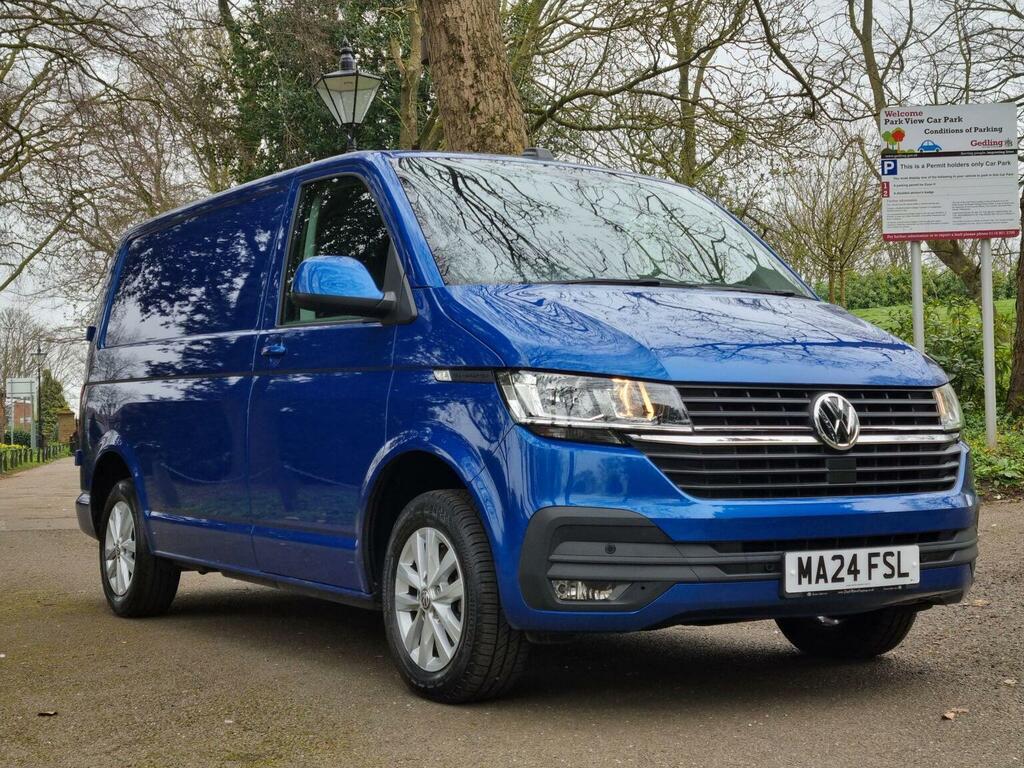 Volkswagen Transporter Panel Van 2.0 Tdi T28 Highline Fwd Swb Euro 6 Ss MA24FSL Blue #3