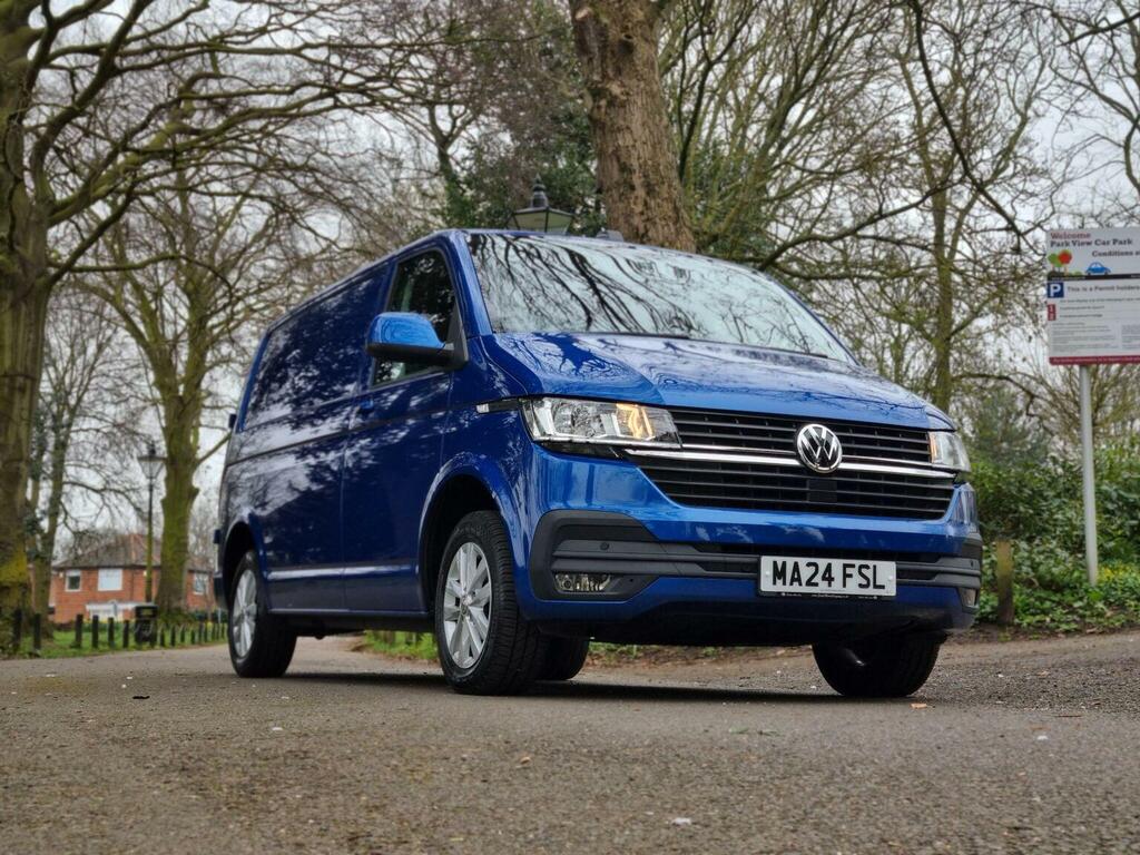 Volkswagen Transporter Panel Van 2.0 Tdi T28 Highline Fwd Swb Euro 6 Ss MA24FSL Blue #4