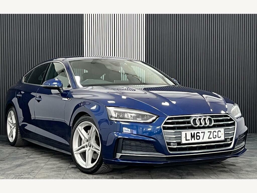 Audi A5 2.0 Tdi Ultra S Line Sportback S Tronic Euro 6 S LM67ZGC Blue #2