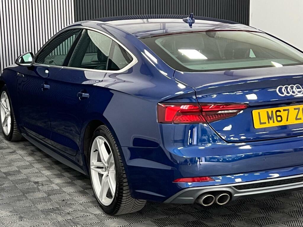 Audi A5 2.0 Tdi Ultra S Line Sportback S Tronic Euro 6 S LM67ZGC Blue #6