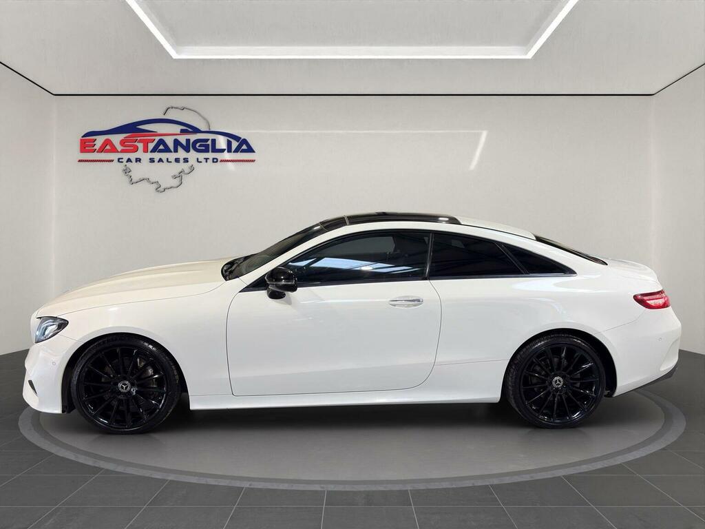 Mercedes-Benz E Class Coupe 2.0 E220d Amg Line Premium G-tronic Euro SF18VDD White #2
