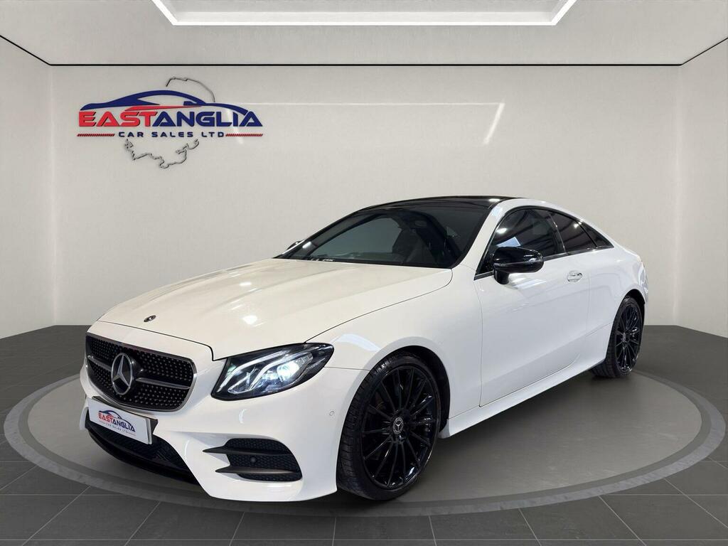 Mercedes-Benz E Class Coupe 2.0 E220d Amg Line Premium G-tronic Euro White
