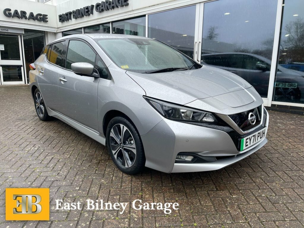 Nissan Leaf 2022 40Kwh N-connecta Hatchback Silver