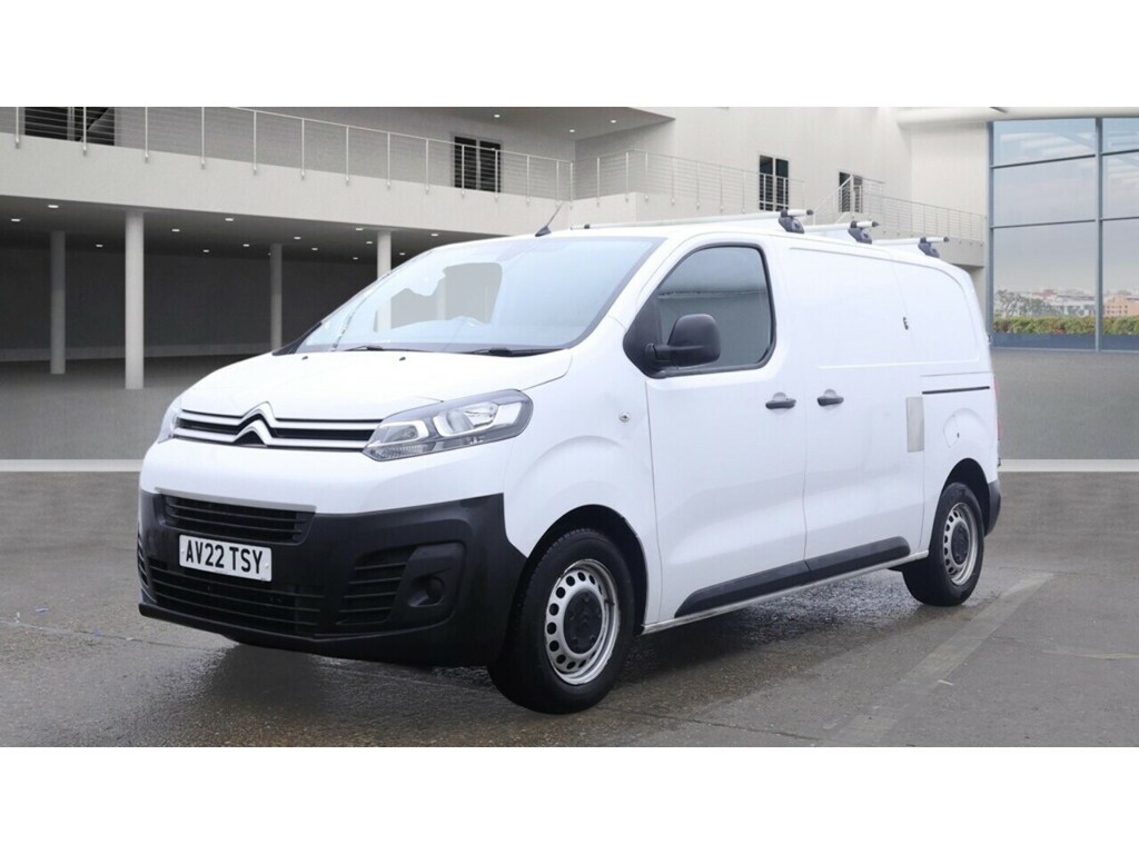 Citroen Dispatch Bluehdi 1400 Enterprise Pro M U3056 Ulez White #2