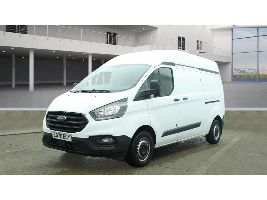 Ford Transit Custom 300 Ecoblue Leader U3109 Ulez EO70ECY White #2