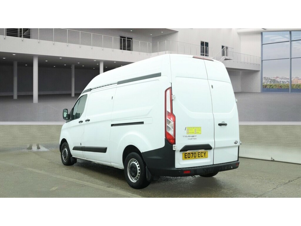 Ford Transit Custom 300 Ecoblue Leader U3109 Ulez EO70ECY White #3