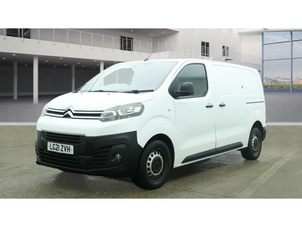 Citroen Dispatch Bluehdi 1400 Enterprise M U3100 Ulez LG21ZVH White #2