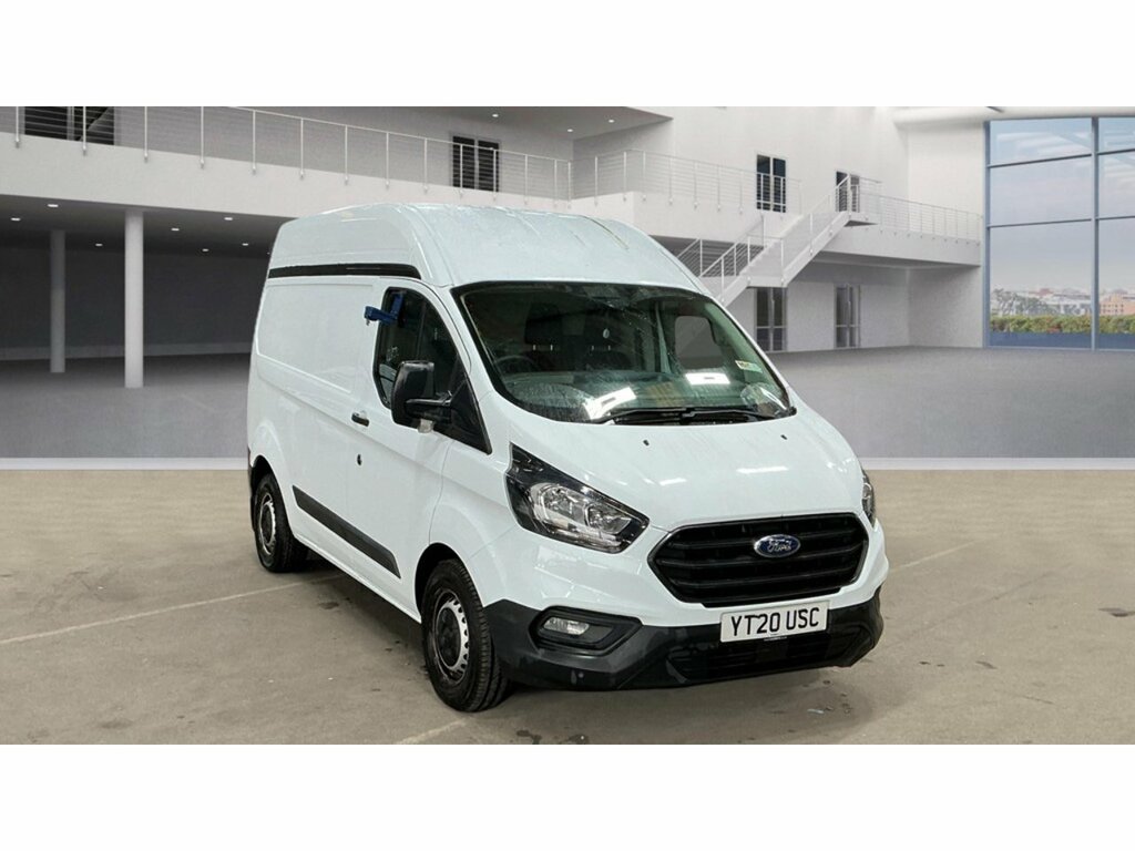 Ford Transit Custom 300 Ecoblue Leader U3114 Ulez White