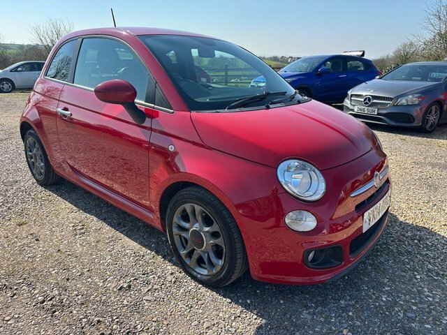 Fiat 500 0.9 Twinair S Hatchback Euro 6 Red