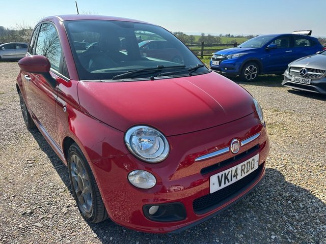 Fiat 500 0.9 Twinair S Hatchback Euro 6 VK14RDO Red #3