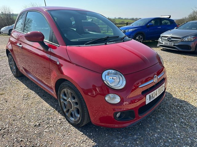 Fiat 500 0.9 Twinair S Hatchback Euro 6 VK14RDO Red #2