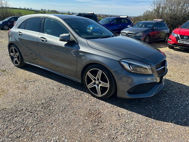 Mercedes-Benz A Class 2.0 A250 Amg Hatchback Euro 6 S Grey #3
