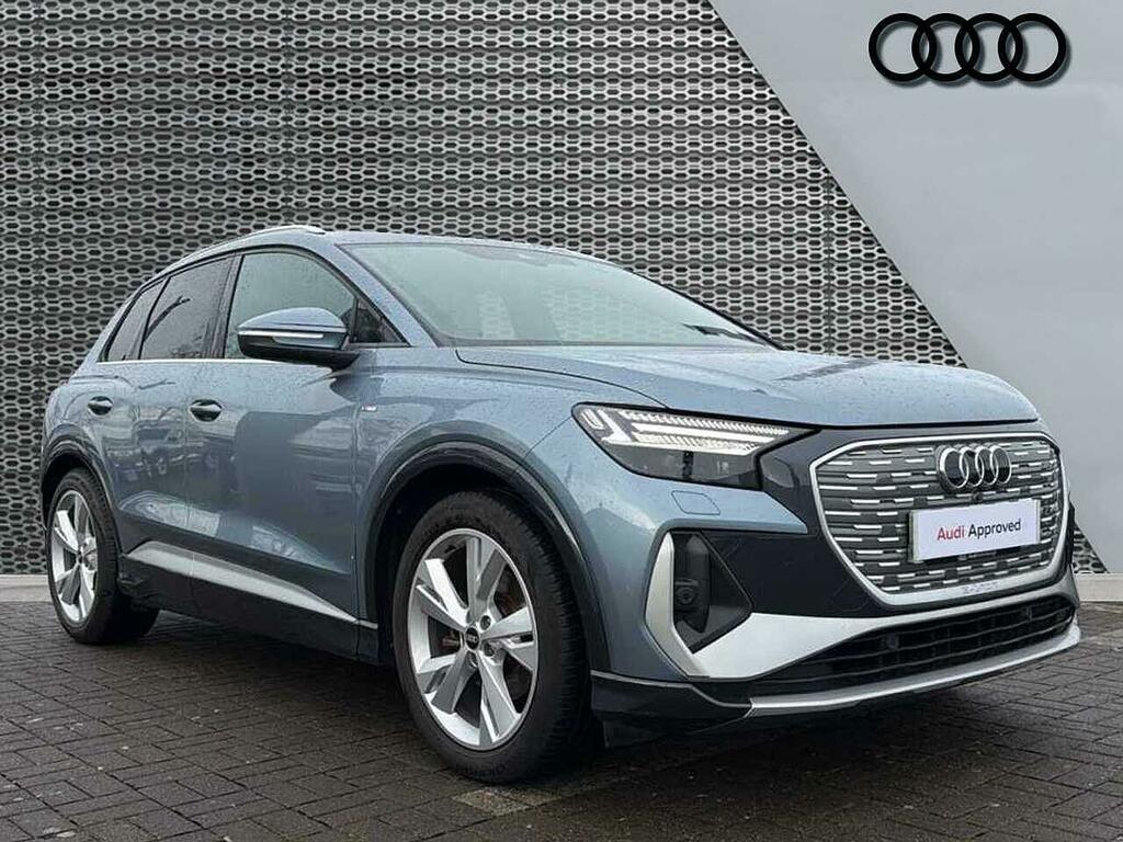 Audi Q4 E Tron Q4 S Line 35 E-tron 125,00 Kw Blue