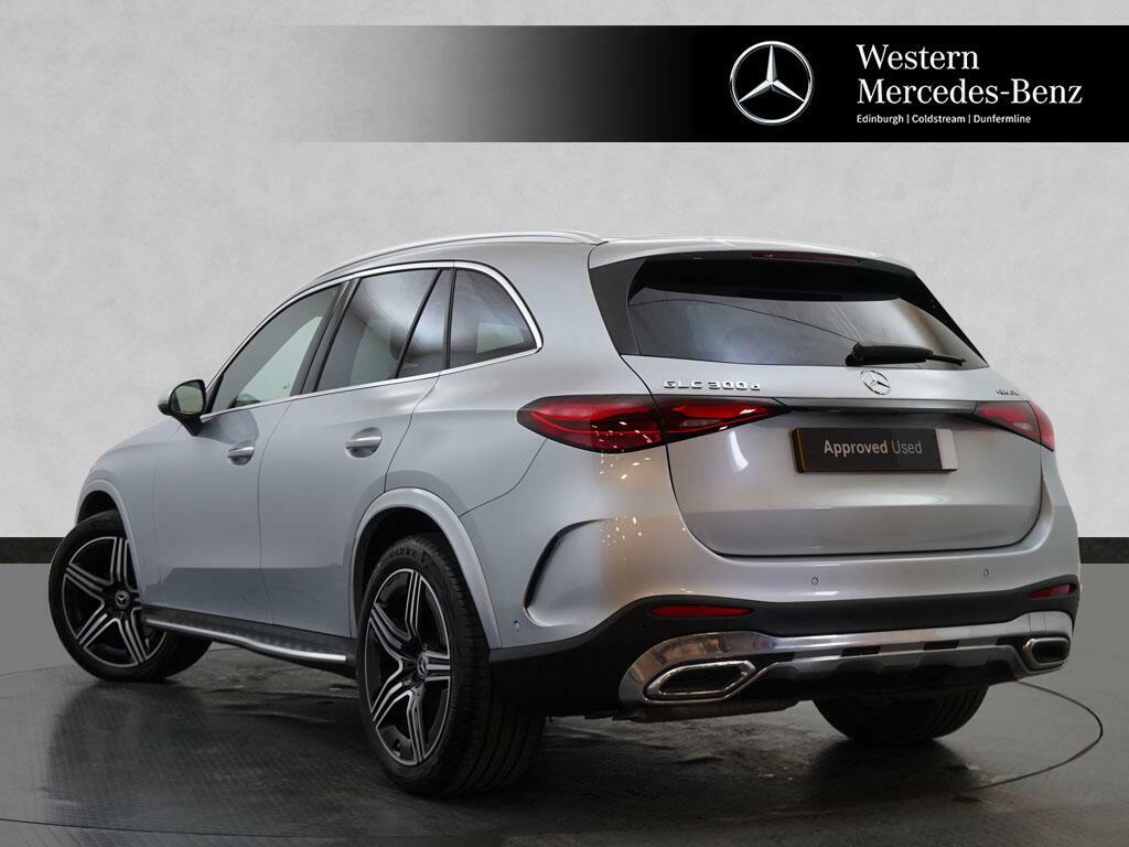 Mercedes-Benz GLC Class Glc 300 D 4Matic Amg Line Premium KW74JKZ Silver #3