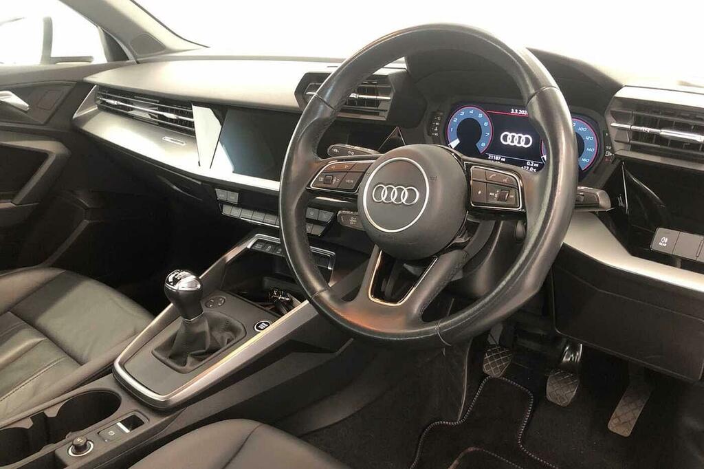 Audi A3 Sport 30 Tfsi 110 Ps 6-Speed SN22BJR White #6