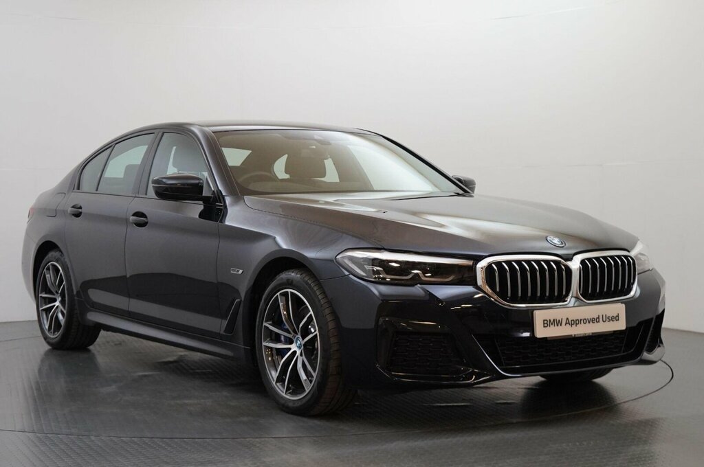 BMW 5 Series 530E Xdrive M Sport Saloon Black