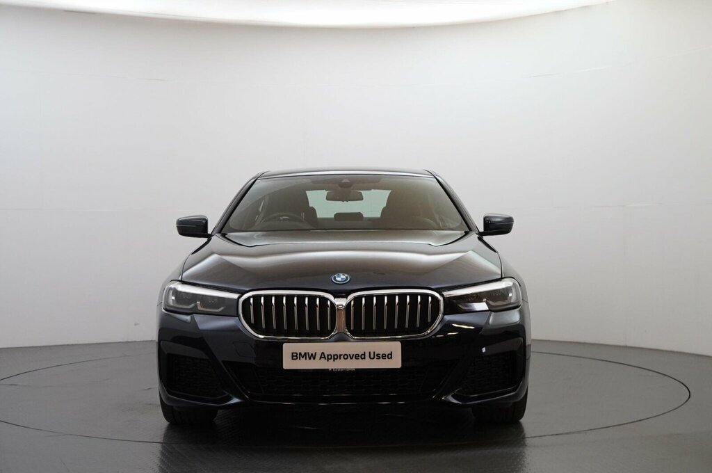BMW 5 Series 530E Xdrive M Sport Saloon Black #2