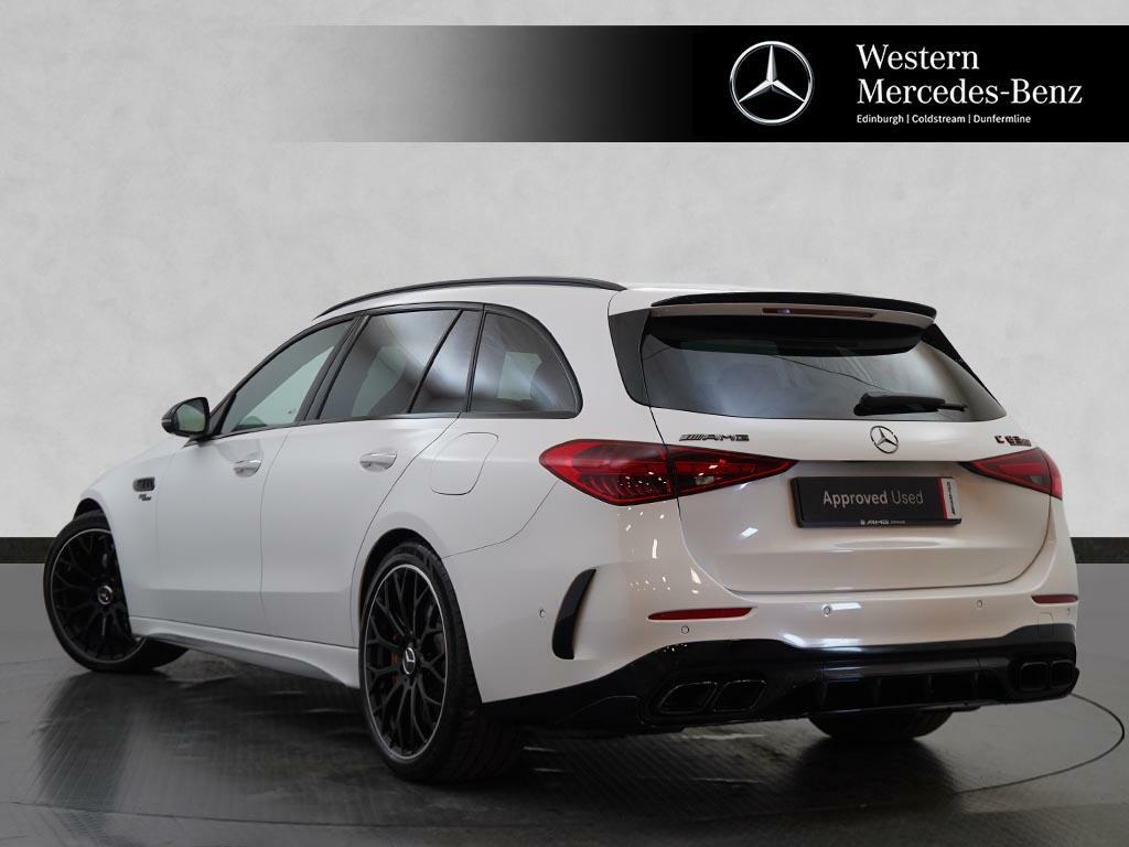 Mercedes-Benz C Class C 63 S E Amg 4Matic Carbon Edition White #3