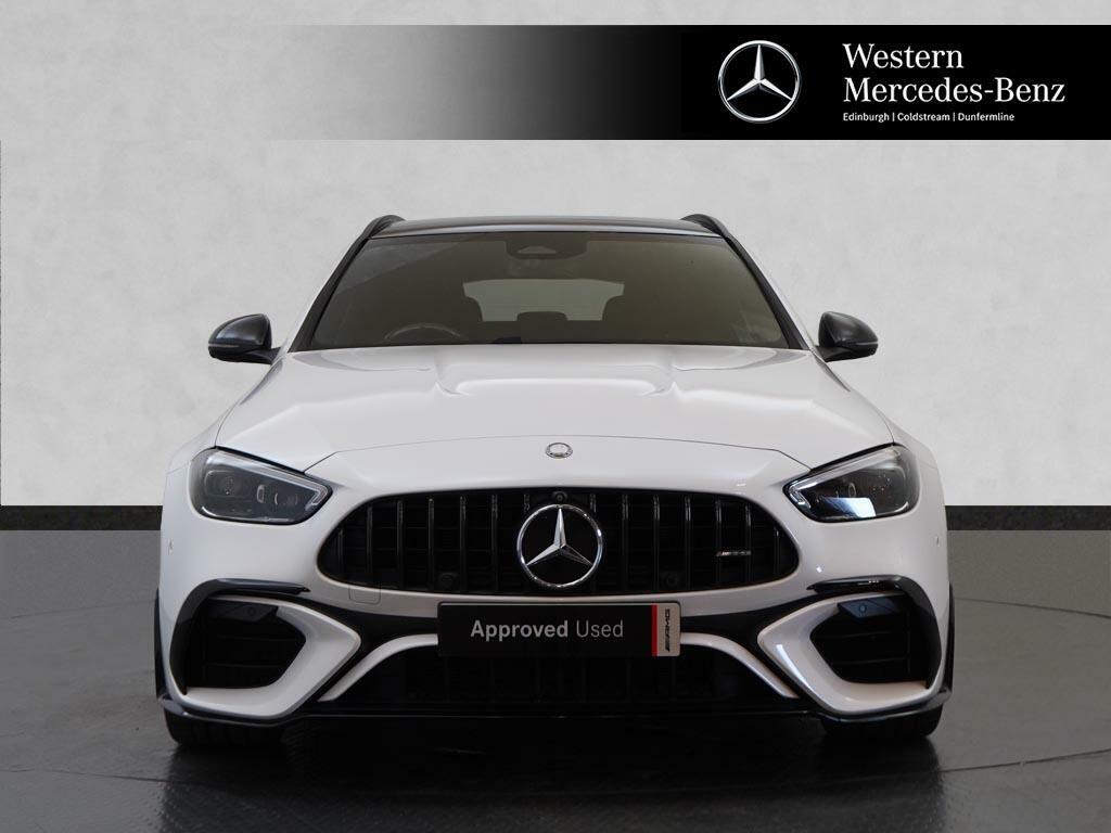 Mercedes-Benz C Class C 63 S E Amg 4Matic Carbon Edition White #2