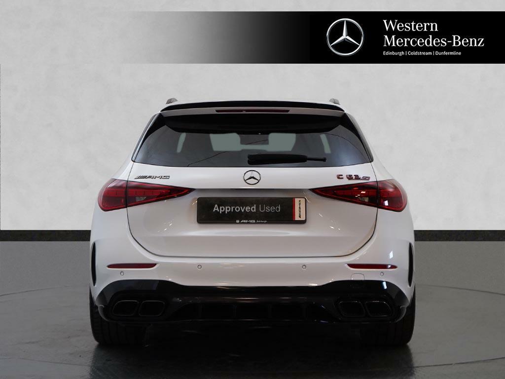 Mercedes-Benz C Class C 63 S E Amg 4Matic Carbon Edition White #5