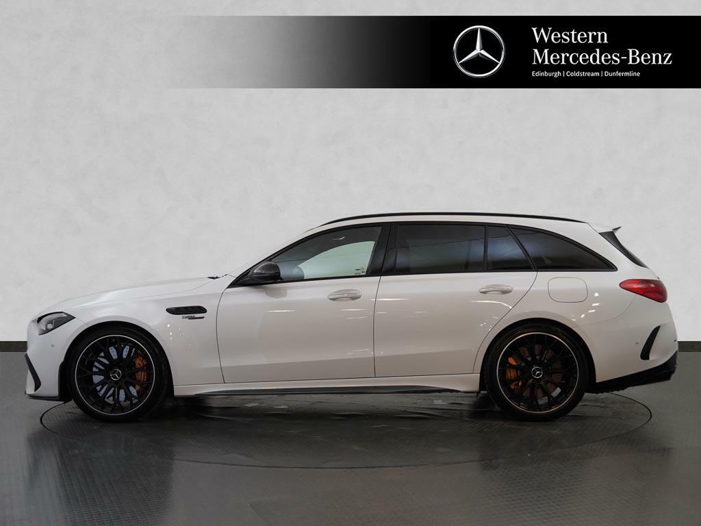 Mercedes-Benz C Class C 63 S E Amg 4Matic Carbon Edition White #4