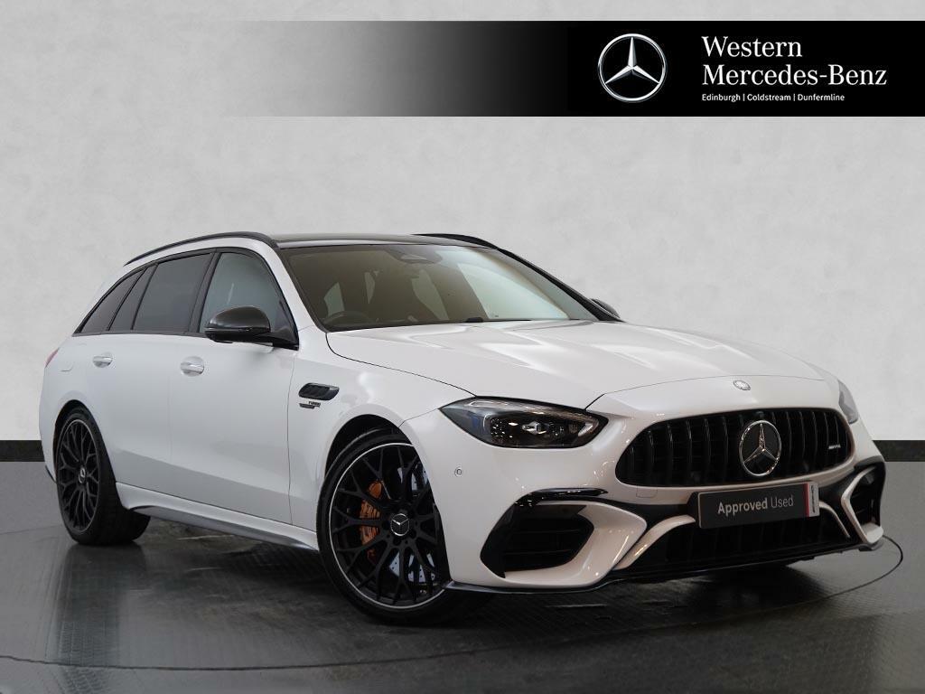 Mercedes-Benz C Class C 63 S E Amg 4Matic Carbon Edition White