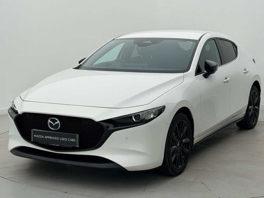 Mazda 3 2.5 E-skyactiv-g Mhev Homura Euro 6 Ss ST75NNG White #3