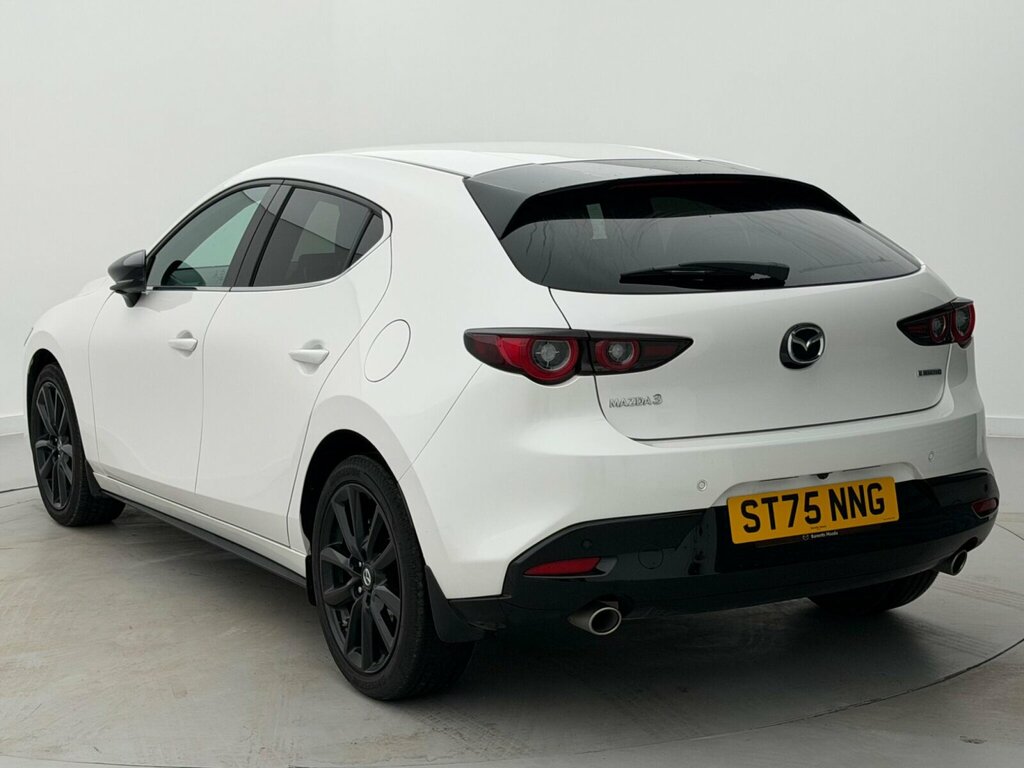 Mazda 3 2.5 E-skyactiv-g Mhev Homura Euro 6 Ss ST75NNG White #4