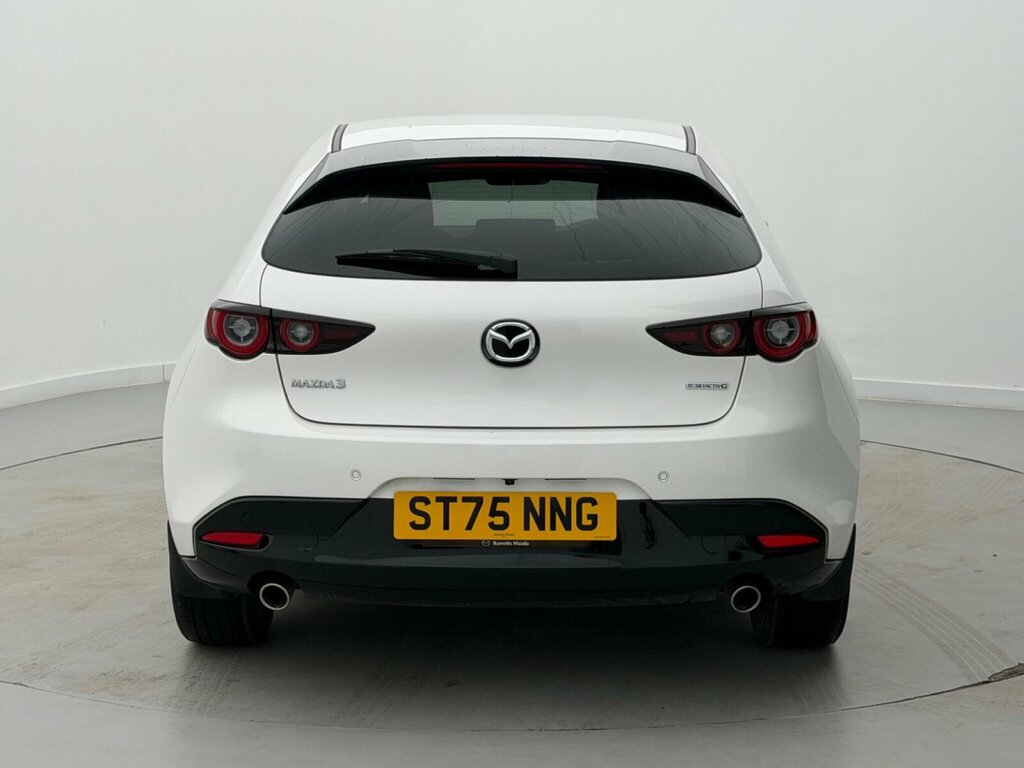 Mazda 3 2.5 E-skyactiv-g Mhev Homura Euro 6 Ss ST75NNG White #6