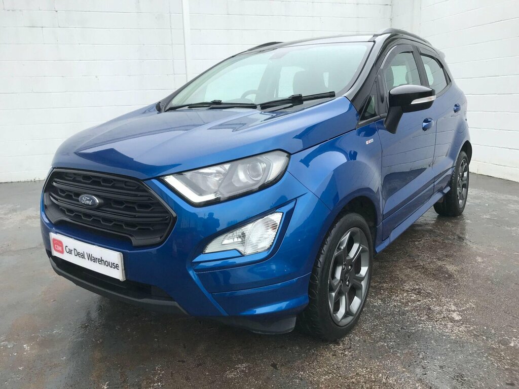Ford Ecosport 1.0T Ecoboost St-line Euro 6 Ss YJ68UXF Blue #4