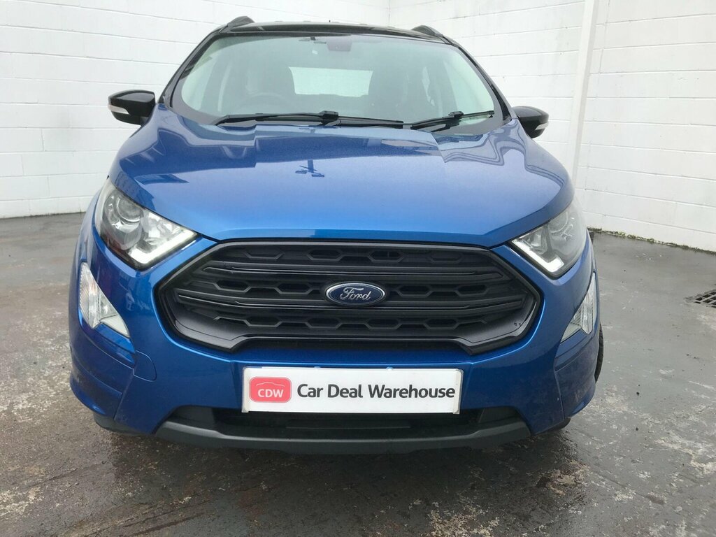 Ford Ecosport 1.0T Ecoboost St-line Euro 6 Ss YJ68UXF Blue #3